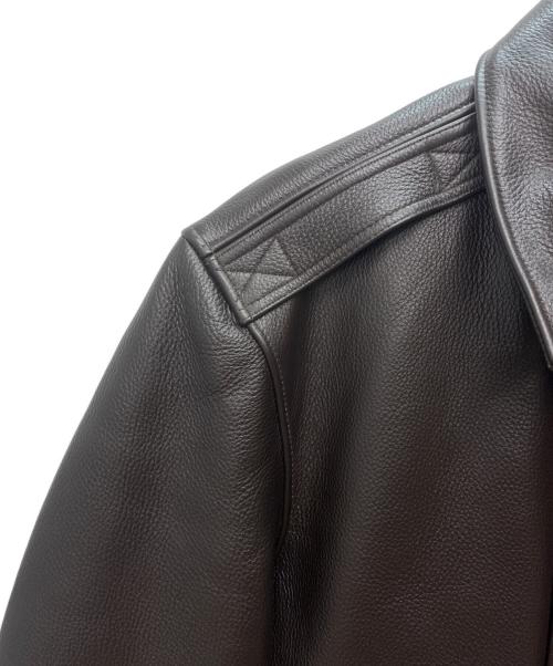 Willis&Geiger（ウィリスアンドガイガー）Willis&Geiger (ウィルスガイガー) A-2フライトジャケット ブラウン サイズ:4XLの古着・服飾アイテム