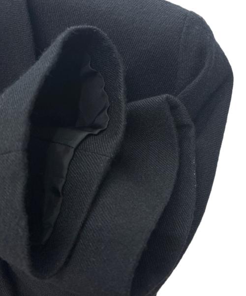 tricot COMME des GARCONS（トリココムデギャルソン）tricot COMME des GARCONS (トリココムデギャルソン) AD2001 レース切替ウールジャケット ブラック サイズ:Sの古着・服飾アイテム