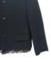 中古・古着 tricot COMME des GARCONS (トリココムデギャルソン) AD2001 レース切替ウールジャケット ブラック サイズ:S：10000円