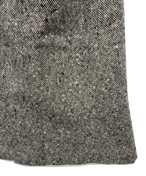 tricot COMME des GARCONS（トリココムデギャルソン）tricot COMME des GARCONS (トリココムデギャルソン) AD2000 ウールスカート ベージュ×ブラック サイズ:Sの古着・服飾アイテム