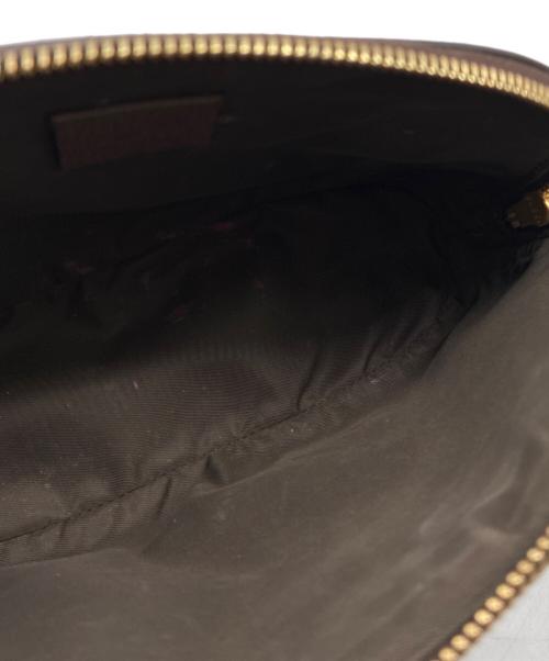 GUCCI（グッチ）GUCCI (グッチ) GGスプリーム コスメティックケース ベージュの古着・服飾アイテム