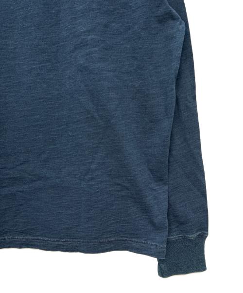 RRL（ダブルアールエル）RRL (ダブルアールエル) インディゴ 長袖カットソー インディゴ サイズ:XXLの古着・服飾アイテム