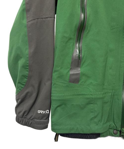 MOUNTAIN HARD WEAR（マウンテンハードウェア）MOUNTAIN HARD WEAR (マウンテンハードウェア) ウィンターコヒージョンジャケット グリーン×グレー サイズ:Mの古着・服飾アイテム