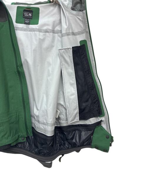 MOUNTAIN HARD WEAR（マウンテンハードウェア）MOUNTAIN HARD WEAR (マウンテンハードウェア) ウィンターコヒージョンジャケット グリーン×グレー サイズ:Mの古着・服飾アイテム