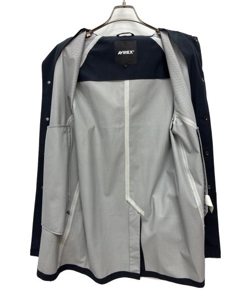 AVIREX（アヴィレックス）AVIREX (アヴィレックス) ステンカラーコート ネイビー サイズ:SIZE Lの古着・服飾アイテム