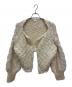 SEEALL（シーオール）の古着「HAND BOLERO CARDIGAN / ハンドボレロカーディガン」｜アイボリー