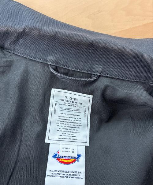 Dickies（ディッキーズ）Dickies (ディッキーズ) CRIMIE (クライミー) FIELD TYPE WORK JACKET ブラック サイズ:Lの古着・服飾アイテム