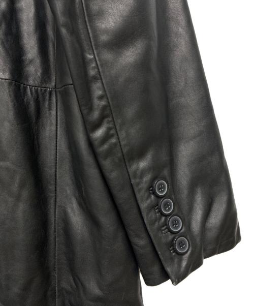PELLE STUDIO（ペレ スタジオ）PELLE STUDIO (ペレ スタジオ) レザーコート ブラック サイズ:XLの古着・服飾アイテム