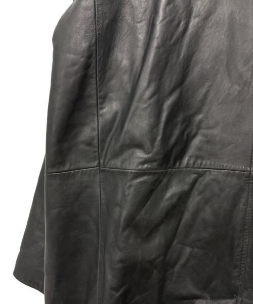 PELLE STUDIO（ペレ スタジオ）PELLE STUDIO (ペレ スタジオ) レザーコート ブラック サイズ:XLの古着・服飾アイテム