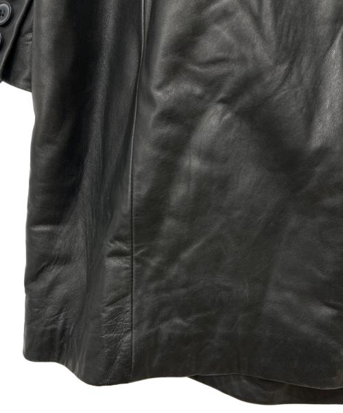PELLE STUDIO（ペレ スタジオ）PELLE STUDIO (ペレ スタジオ) レザーコート ブラック サイズ:XLの古着・服飾アイテム