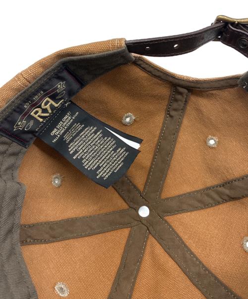 RRL（ダブルアールエル）RRL (ダブルアールエル) Canvas Ball Cap Tan サイズ:ONE SIZEの古着・服飾アイテム