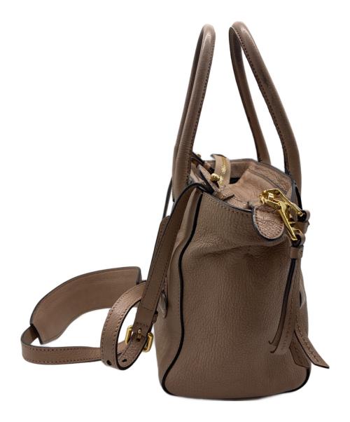 MIU MIU（ミュウミュウ）MIU MIU (ミュウミュウ) マドラス 2wayバッグ ライトピンクの古着・服飾アイテム