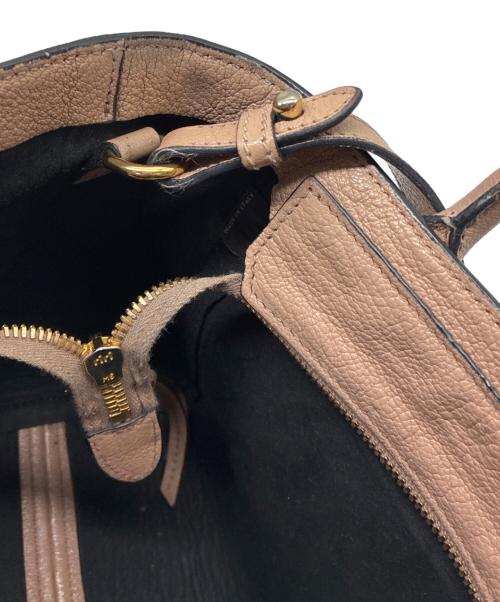 MIU MIU（ミュウミュウ）MIU MIU (ミュウミュウ) マドラス 2wayバッグ ライトピンクの古着・服飾アイテム