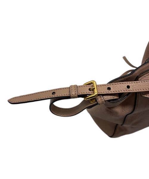 MIU MIU（ミュウミュウ）MIU MIU (ミュウミュウ) マドラス 2wayバッグ ライトピンクの古着・服飾アイテム