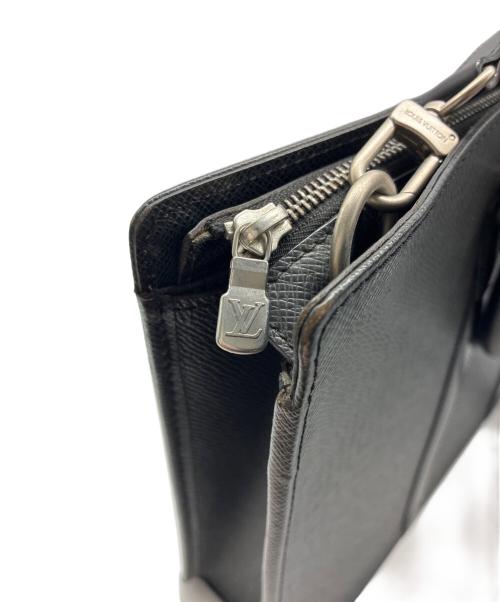 LOUIS VUITTON（ルイ ヴィトン）LOUIS VUITTON (ルイ ヴィトン) タイガ ポルト ドキュマン・ロザン ブリーフケース ブラックの古着・服飾アイテム