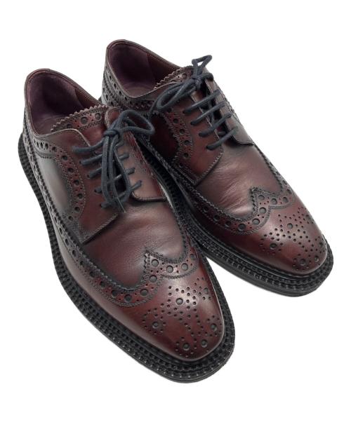 BURBERRY（バーバリー）BURBERRY (バーバリー) ウィングチップシューズ ブラウン サイズ:42の古着・服飾アイテム