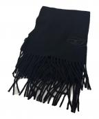 DIESELディーゼル）の古着「s-imon-d-long ストールマフラー」｜ブラック