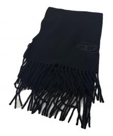 DIESEL（ディーゼル）の古着「s-imon-d-long ストールマフラー」｜ブラック