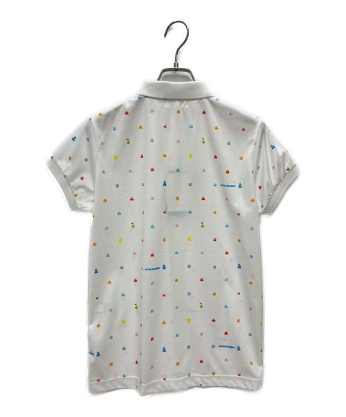 JACK BUNNY（ジャックバニー）JACK BUNNY (ジャックバニー) 半袖ポロシャツ パックマン ホワイト サイズ:SIZE 2 未使用品の古着・服飾アイテム