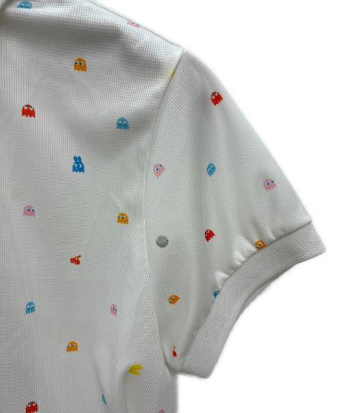 JACK BUNNY（ジャックバニー）JACK BUNNY (ジャックバニー) 半袖ポロシャツ パックマン ホワイト サイズ:SIZE 2 未使用品の古着・服飾アイテム