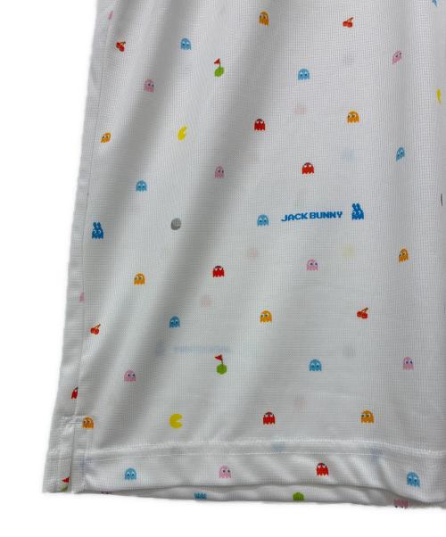 JACK BUNNY（ジャックバニー）JACK BUNNY (ジャックバニー) 半袖ポロシャツ パックマン ホワイト サイズ:SIZE 2 未使用品の古着・服飾アイテム