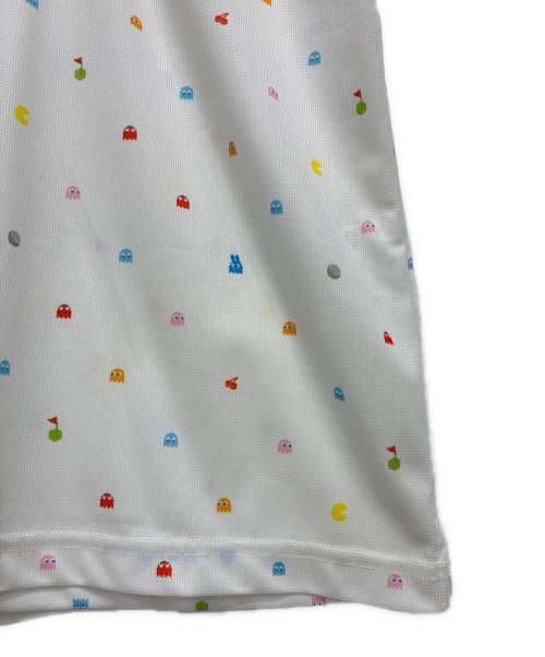 JACK BUNNY（ジャックバニー）JACK BUNNY (ジャックバニー) 半袖ポロシャツ パックマン ホワイト サイズ:SIZE 2 未使用品の古着・服飾アイテム