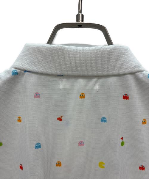 JACK BUNNY（ジャックバニー）JACK BUNNY (ジャックバニー) 半袖ポロシャツ パックマン ホワイト サイズ:SIZE 2 未使用品の古着・服飾アイテム