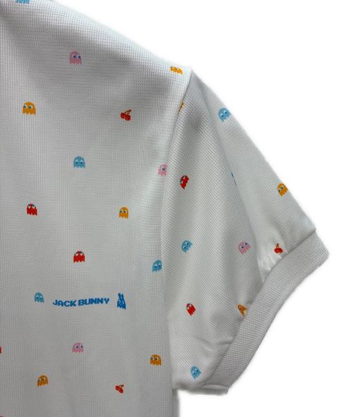 JACK BUNNY（ジャックバニー）JACK BUNNY (ジャックバニー) 半袖ポロシャツ パックマン ホワイト サイズ:SIZE 2 未使用品の古着・服飾アイテム