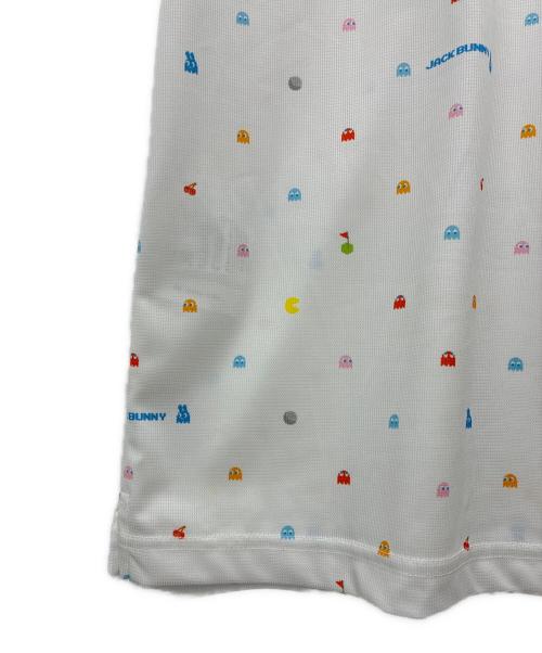JACK BUNNY（ジャックバニー）JACK BUNNY (ジャックバニー) 半袖ポロシャツ パックマン ホワイト サイズ:SIZE 2 未使用品の古着・服飾アイテム