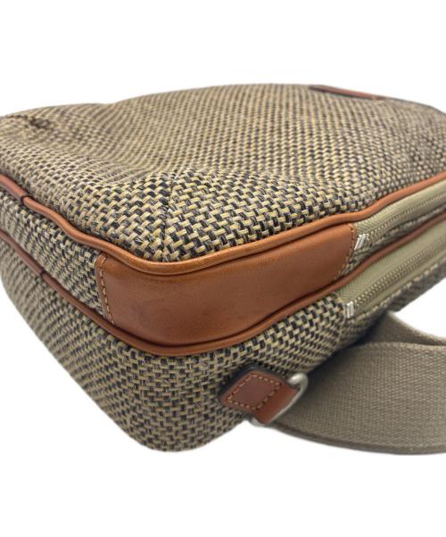 hartmann（ハートマン）hartmann (ハートマン) TWEED BELT.JPN SLING / ツイードスリングバッグ ベージュの古着・服飾アイテム