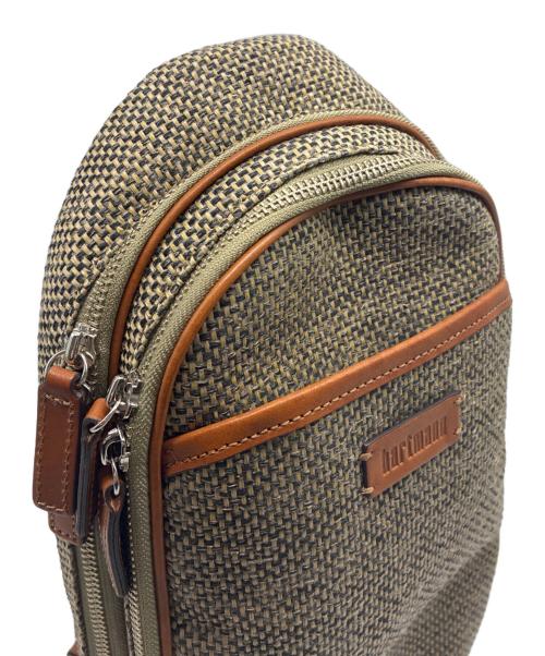 hartmann（ハートマン）hartmann (ハートマン) TWEED BELT.JPN SLING / ツイードスリングバッグ ベージュの古着・服飾アイテム