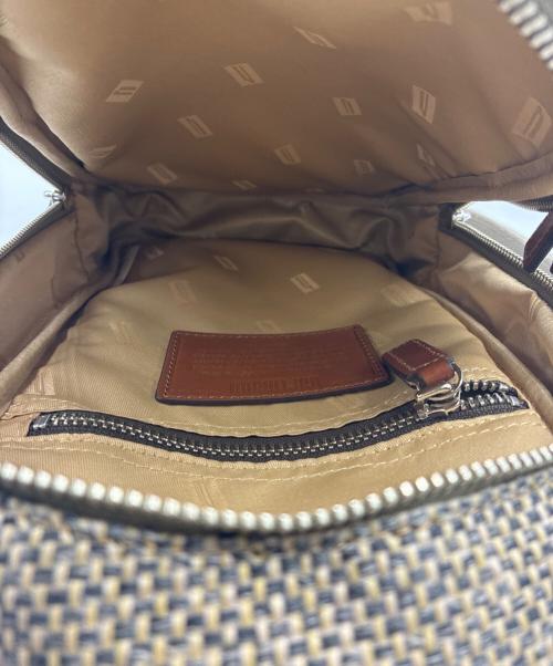 hartmann（ハートマン）hartmann (ハートマン) TWEED BELT.JPN SLING / ツイードスリングバッグ ベージュの古着・服飾アイテム