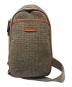 hartmann（ハートマン）の古着「TWEED BELT.JPN SLING / ツイードスリングバッグ」｜ベージュ