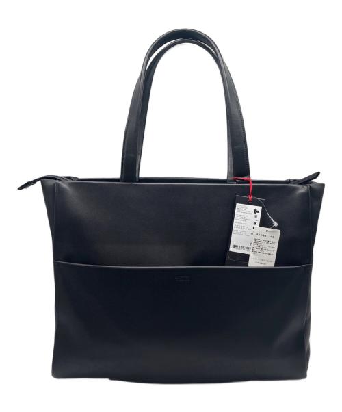 TUMI（トゥミ）TUMI (トゥミ) VOYAGEUR Vail Large Tote / レザートートバッグ ブラックの古着・服飾アイテム