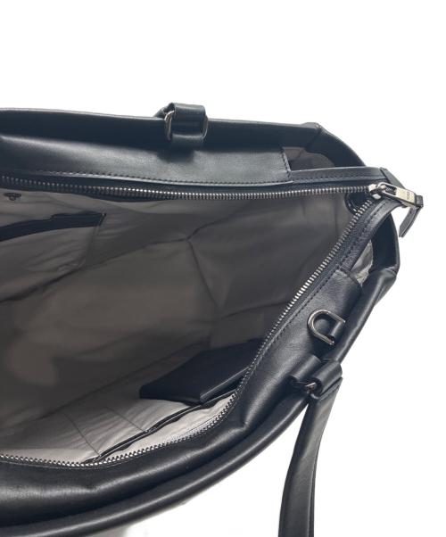 TUMI（トゥミ）TUMI (トゥミ) VOYAGEUR Vail Large Tote / レザートートバッグ ブラックの古着・服飾アイテム