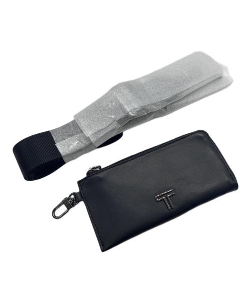 TUMI（トゥミ）TUMI (トゥミ) VOYAGEUR Vail Large Tote / レザートートバッグ ブラックの古着・服飾アイテム