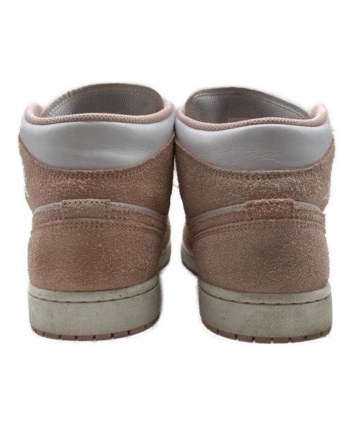 NIKE（ナイキ）NIKE (ナイキ) AIR JORDAN 1 MID SE Pastel Pink ピンク×ホワイト サイズ:US10の古着・服飾アイテム