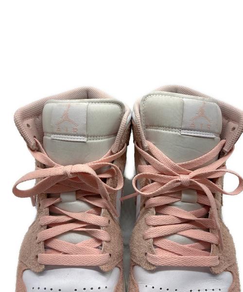 NIKE（ナイキ）NIKE (ナイキ) AIR JORDAN 1 MID SE Pastel Pink ピンク×ホワイト サイズ:US10の古着・服飾アイテム