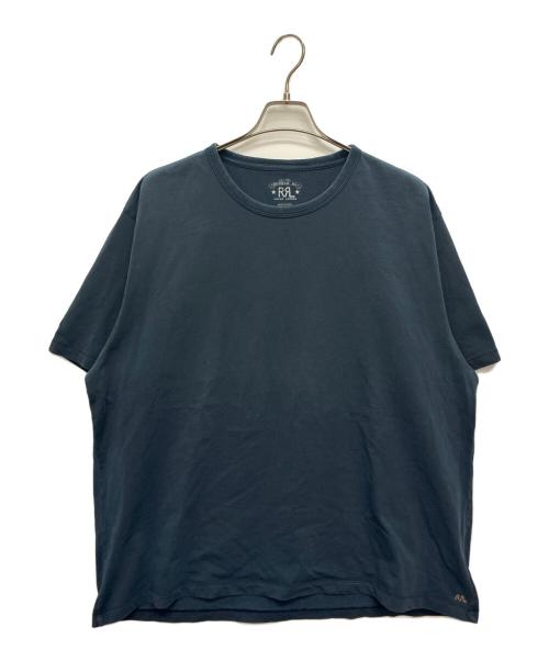 RRL（ダブルアールエル）RRL (ダブルアールエル) 半袖Tシャツ ネイビー サイズ:XXLの古着・服飾アイテム