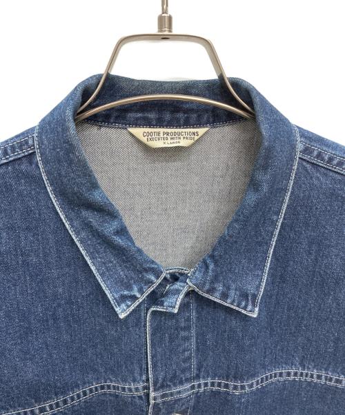 COOTIE PRODUCTIONS（クーティープロダクションズ）COOTIE PRODUCTIONS (クーティープロダクションズ) Raza Denim Jacket / デニムジャケット インディゴ サイズ:XLの古着・服飾アイテム