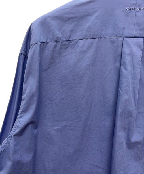 CAHLUMN（カウラム）CAHLUMN (カウラム) 長袖シャツ ブルー サイズ:Lの古着・服飾アイテム