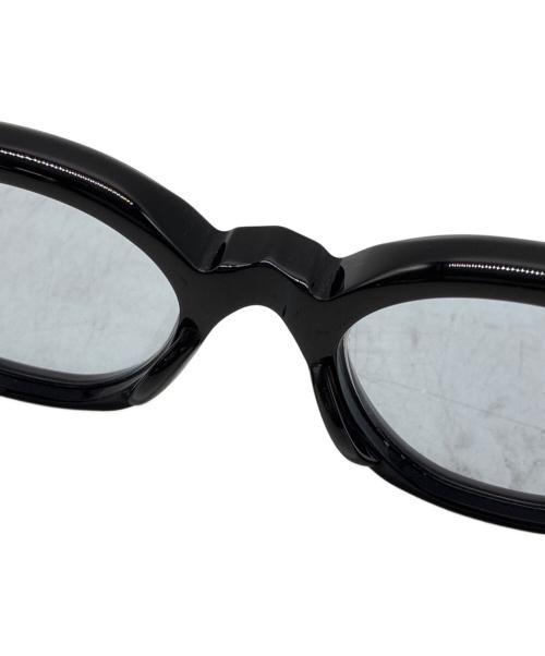 guepard（ギュパール）guepard (ギュパール) ウェリントン 伊達眼鏡 ブラックの古着・服飾アイテム