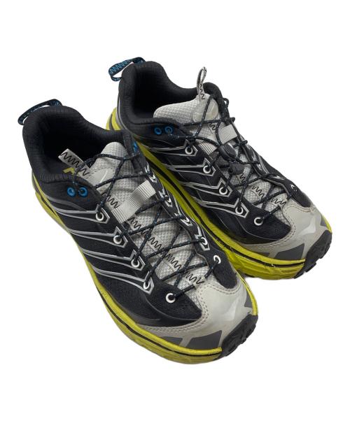HOKAONEONE（ホカオネオネ）HOKAONEONE (ホカオネオネ) HOKA MAFATE THREE2 ブラック×黄緑 サイズ:26cmの古着・服飾アイテム