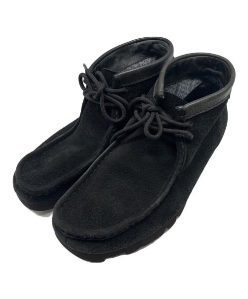 CLARKS ORIGINALS（クラークス オリジナルズ）CLARKS ORIGINALS (クラークス オリジナルズ) GORE-TEX ワラビーシューズ ブラック サイズ:US 8 1/2の古着・服飾アイテム