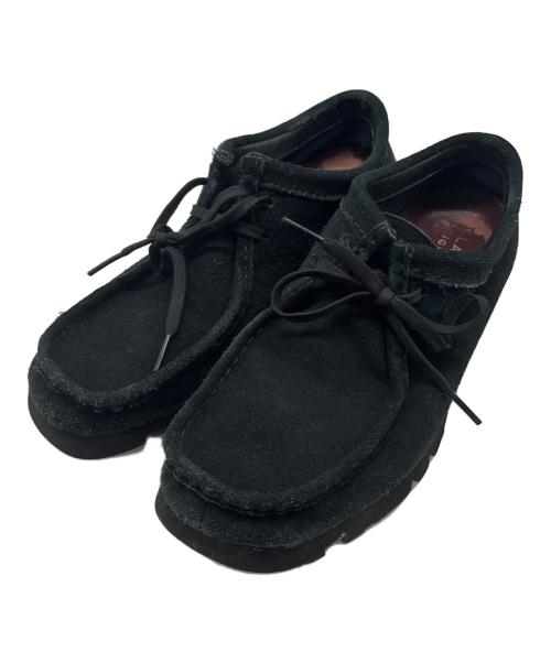 CLARKS ORIGINALS（クラークス オリジナルズ）Clarks Originals (クラークス オリジナルズ) GORE-TEX ワラビーシューズ ブラック サイズ:US 8の古着・服飾アイテム