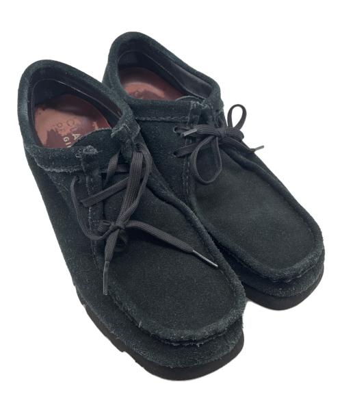 CLARKS ORIGINALS（クラークス オリジナルズ）Clarks Originals (クラークス オリジナルズ) GORE-TEX ワラビーシューズ ブラック サイズ:US 8の古着・服飾アイテム