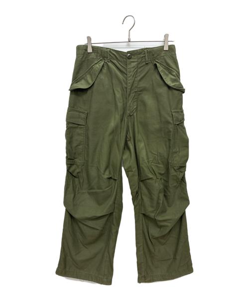 US ARMY（ユーエスアーミー）US ARMY (ユーエスアーミー) 70s M-65 フィールドパンツ グリーン サイズ:SMALL-SHORTの古着・服飾アイテム