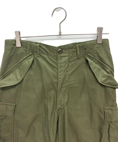 US ARMY（ユーエスアーミー）US ARMY (ユーエスアーミー) 70s M-65 フィールドパンツ グリーン サイズ:SMALL-SHORTの古着・服飾アイテム