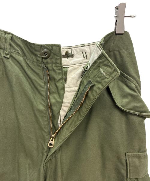 US ARMY（ユーエスアーミー）US ARMY (ユーエスアーミー) 70s M-65 フィールドパンツ グリーン サイズ:SMALL-SHORTの古着・服飾アイテム