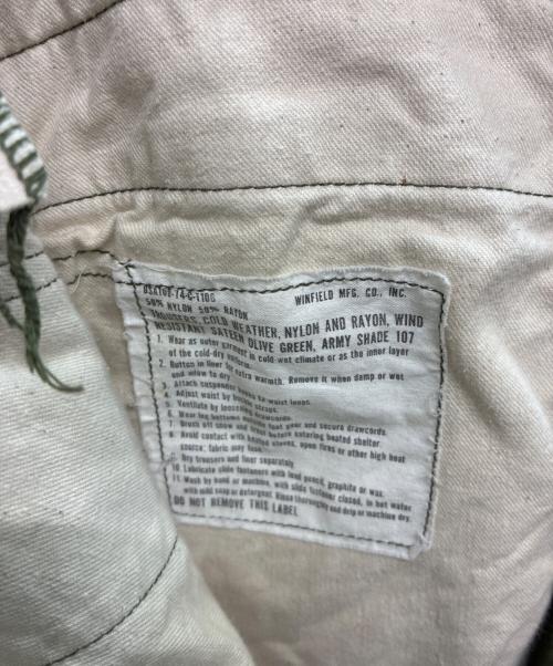 US ARMY（ユーエスアーミー）US ARMY (ユーエスアーミー) 70s M-65 フィールドパンツ グリーン サイズ:SMALL-SHORTの古着・服飾アイテム